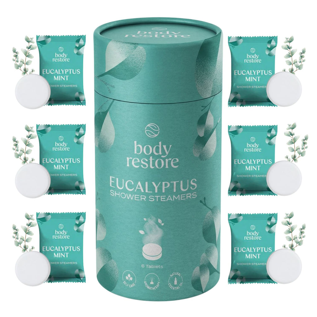 Eukalyptus Shower Steamers - Presentask 6-pack