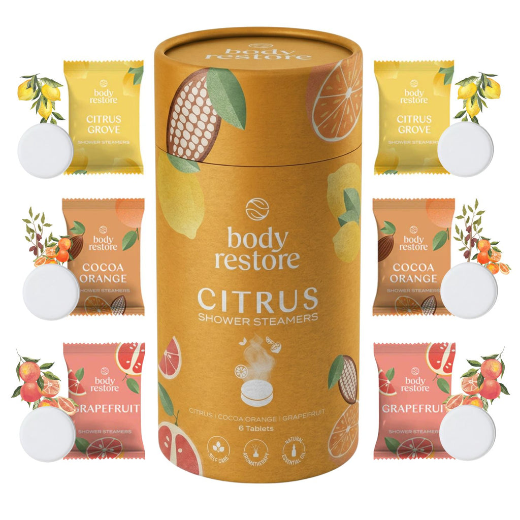 Citrus Mix Shower Steamers - Presentask 6-pack