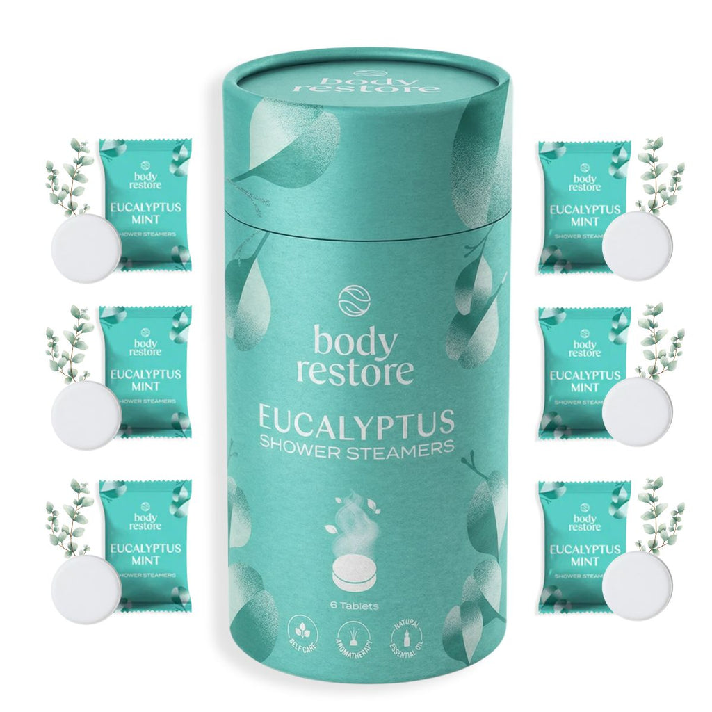 Eukalyptus Shower Steamers - Presentask 6-pack