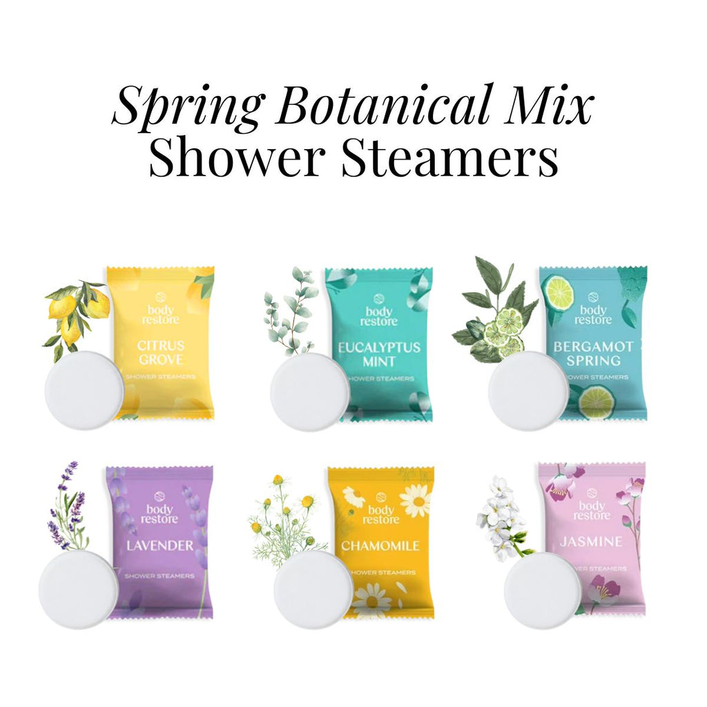 Reset Shower Steamers - Vårens botaniska mix