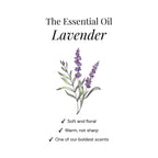 Lavendel Shower Steamers - Presentask 6-pack