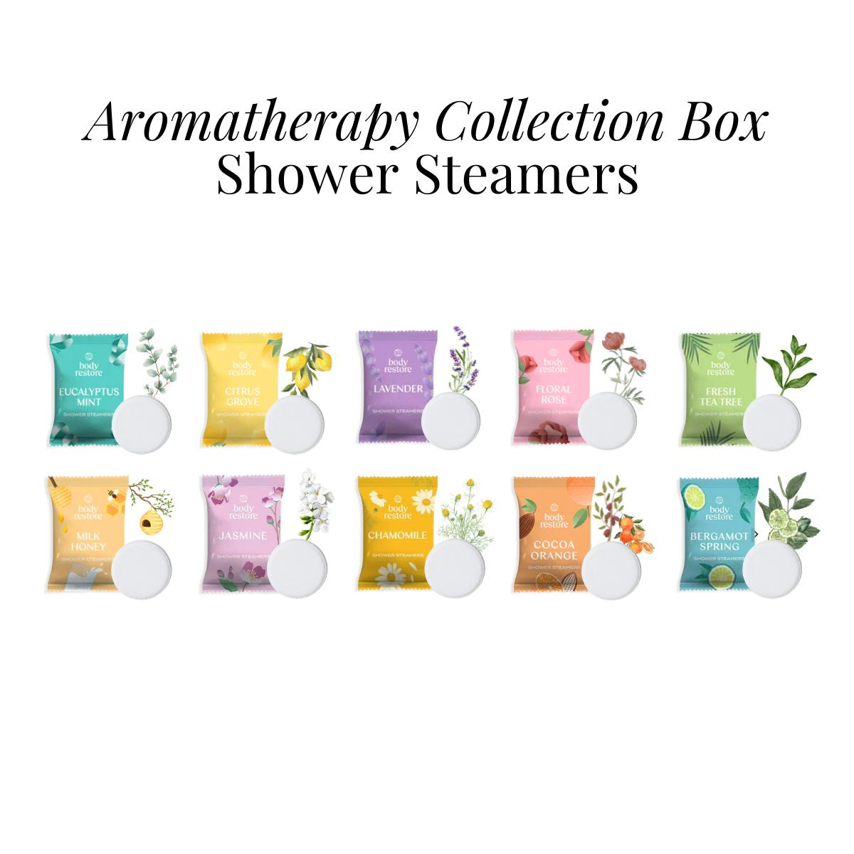 Aromaterapi Collection Box - 30 Shower Steamers