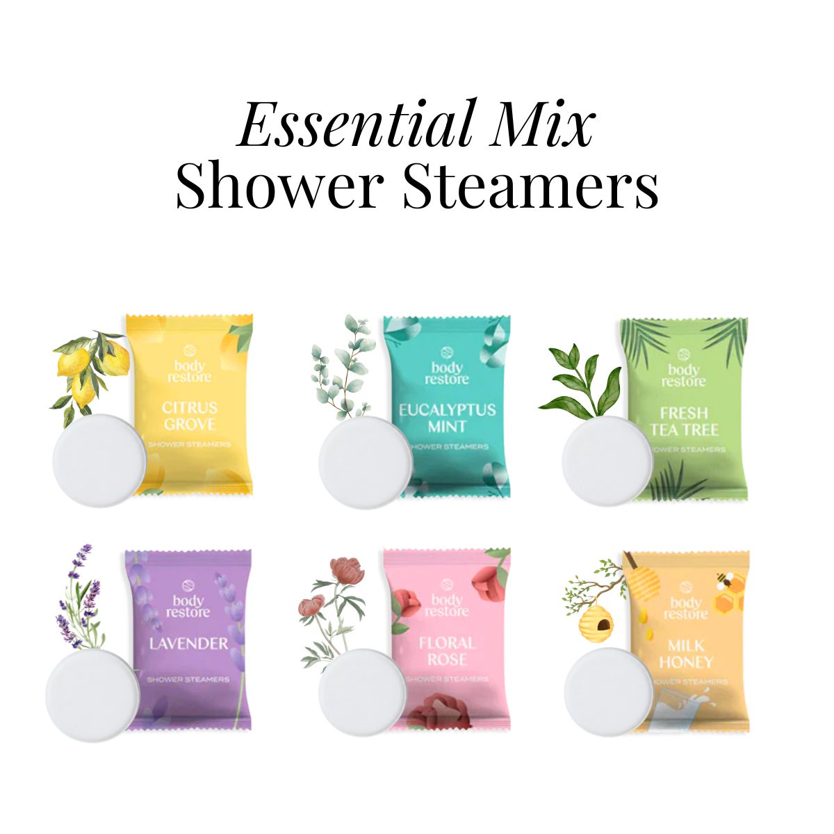 Essence Shower Steamers - Essential Mix
