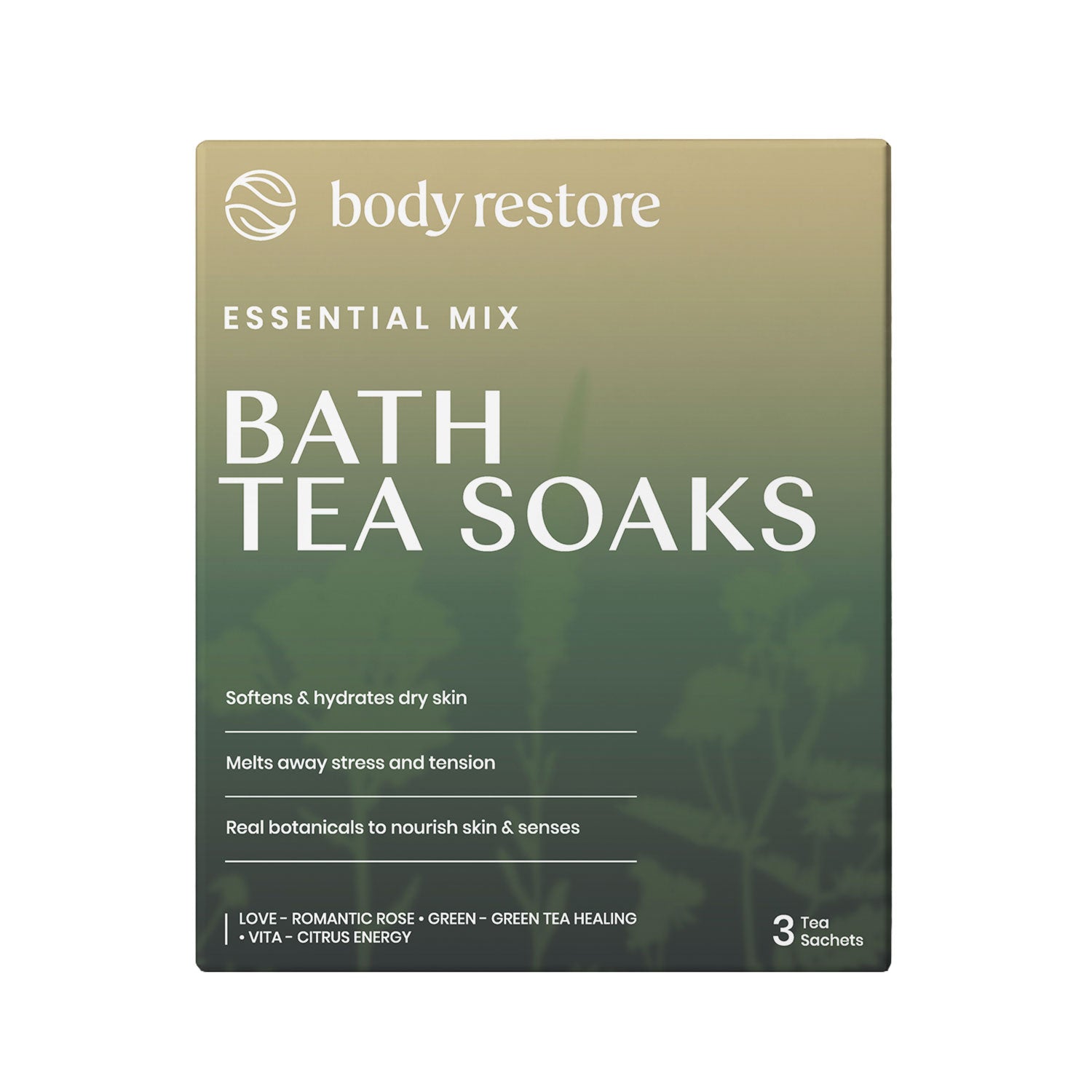 Bath Tea Soaks - Essential Mix (3 stuks)