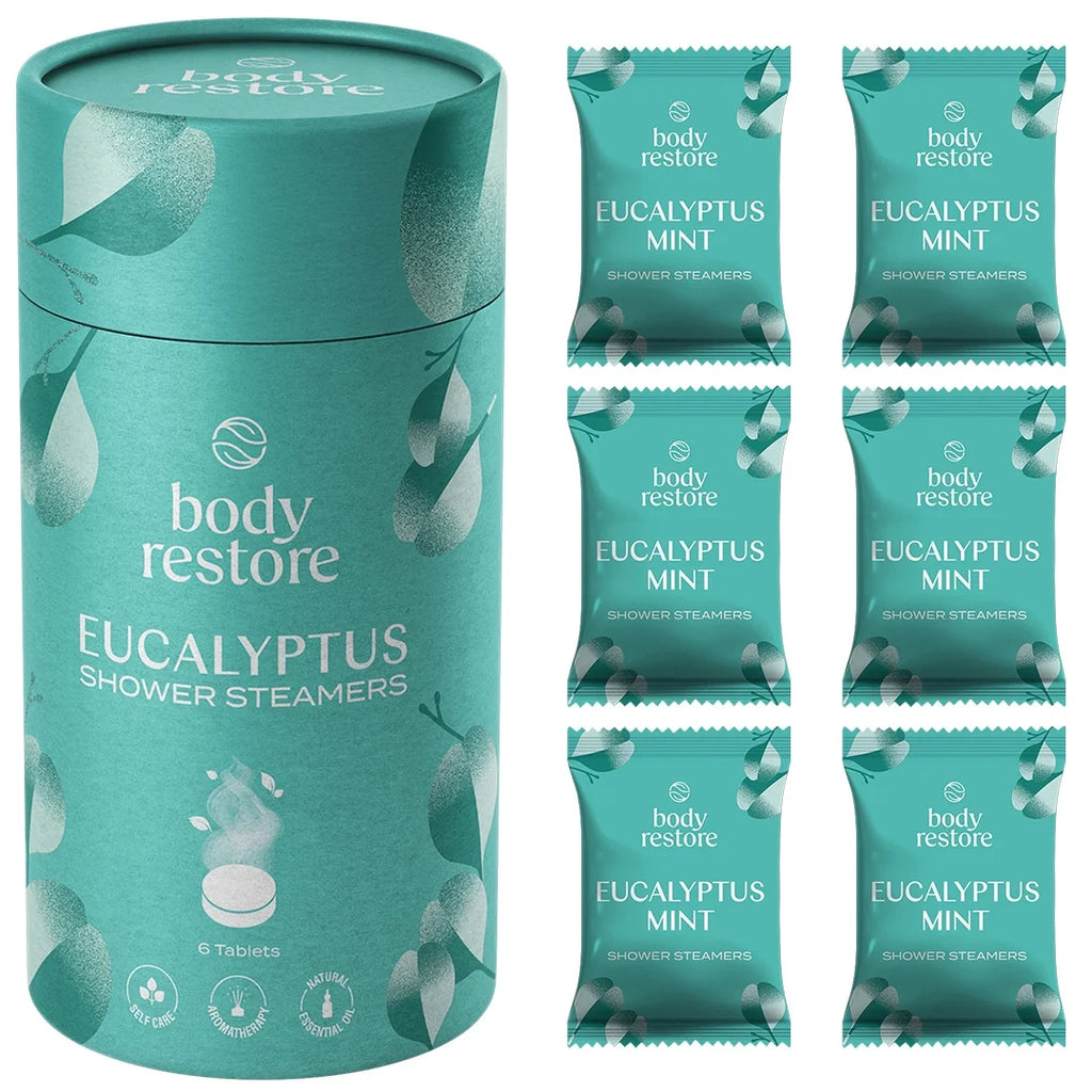 Eukalyptus Shower Steamers - Presentask 6-pack