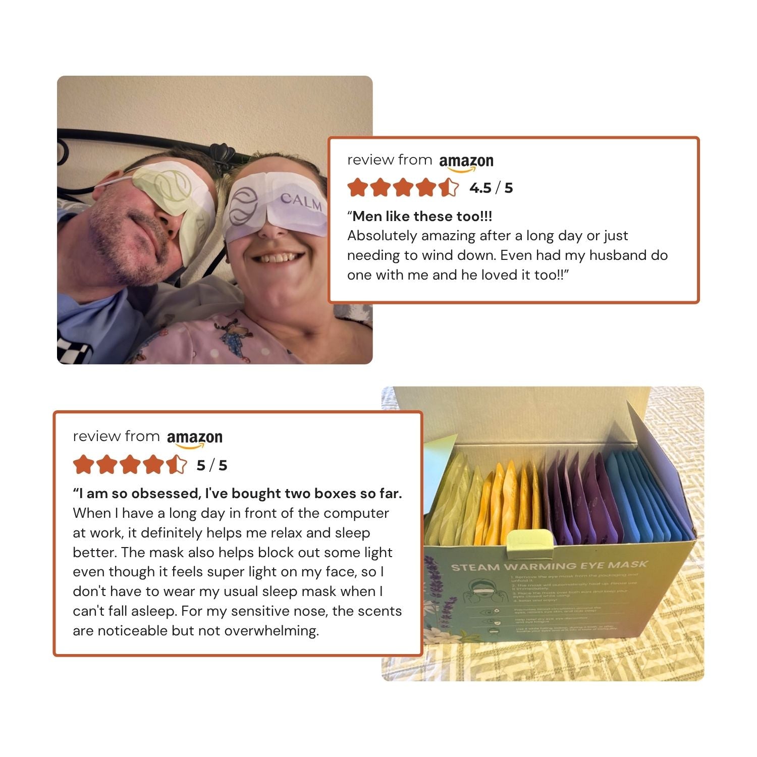 Essential Mix Stoom Oogmaskers - 30-pack