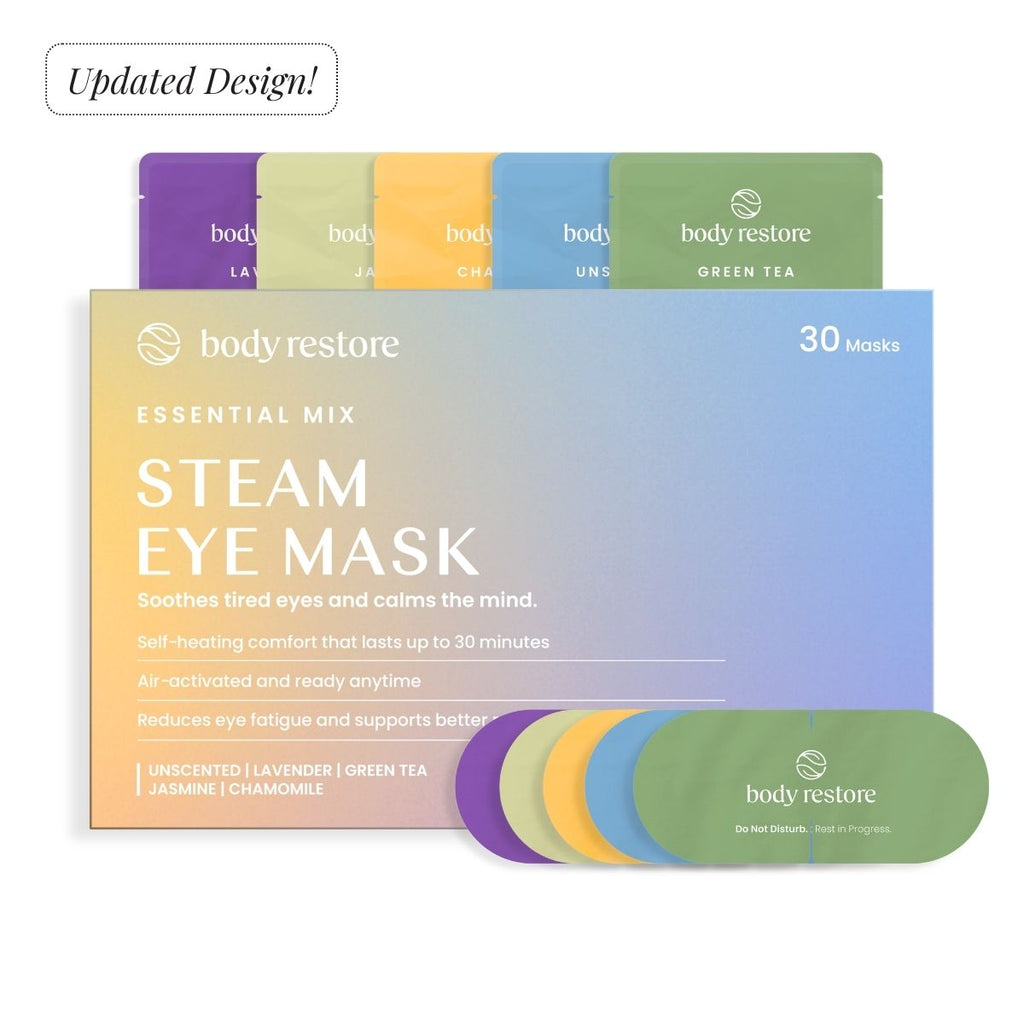 Essential Mix Stoom Oogmaskers - 30-pack