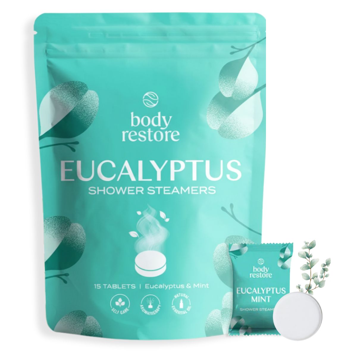 Eukalyptus Shower Steamers - 15-pack