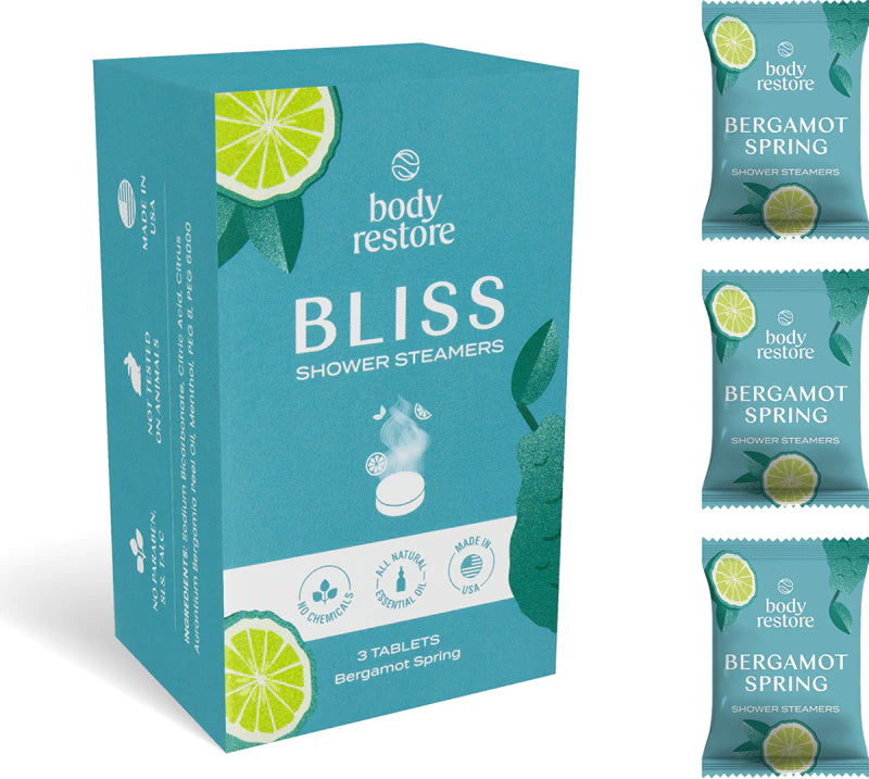 Bergamot Shower Steamers (3-pack)