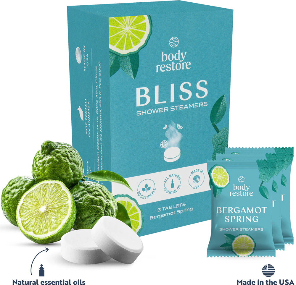 Bergamot Shower Steamers (3-pack)