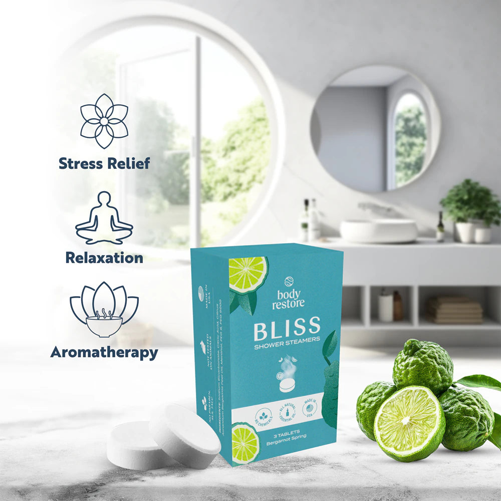 Bergamot Shower Steamers (3-pack)
