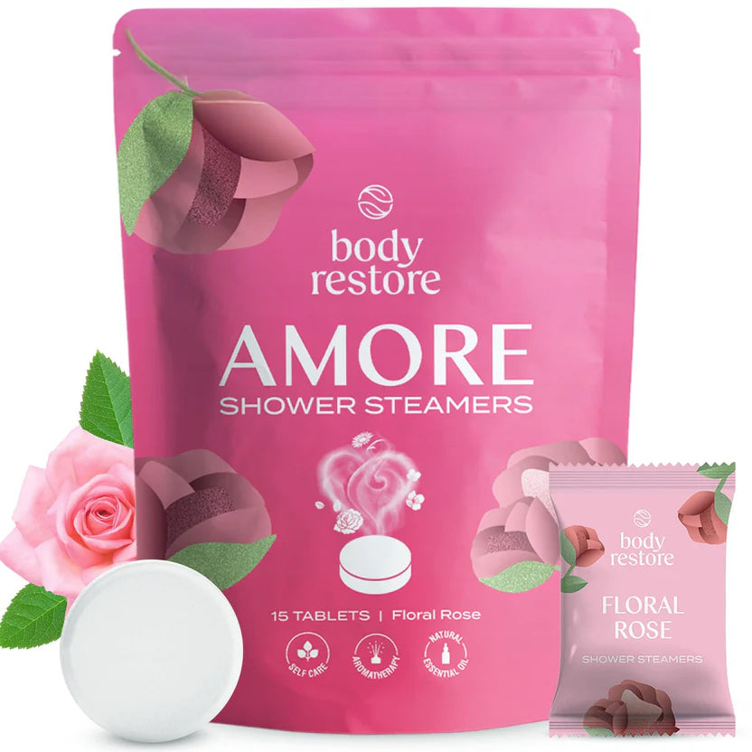 Floral Rose Shower Steamers - 15-pack