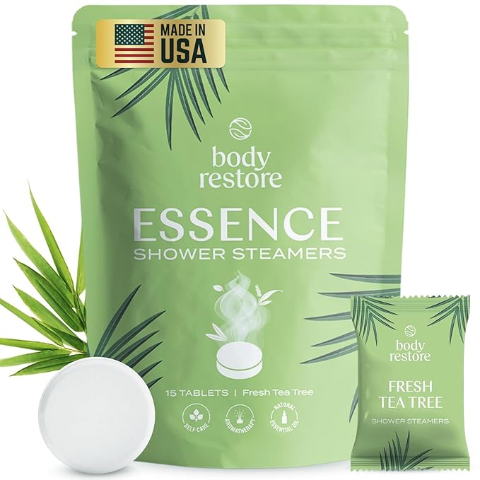 Tea Tree Shower Steamers - 15-pack