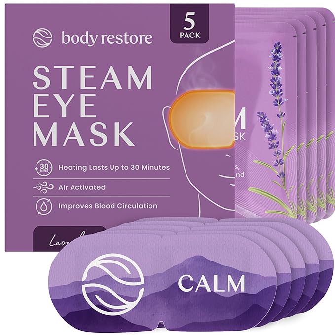 Lavendel Stoom Oogmaskers - 5-pack