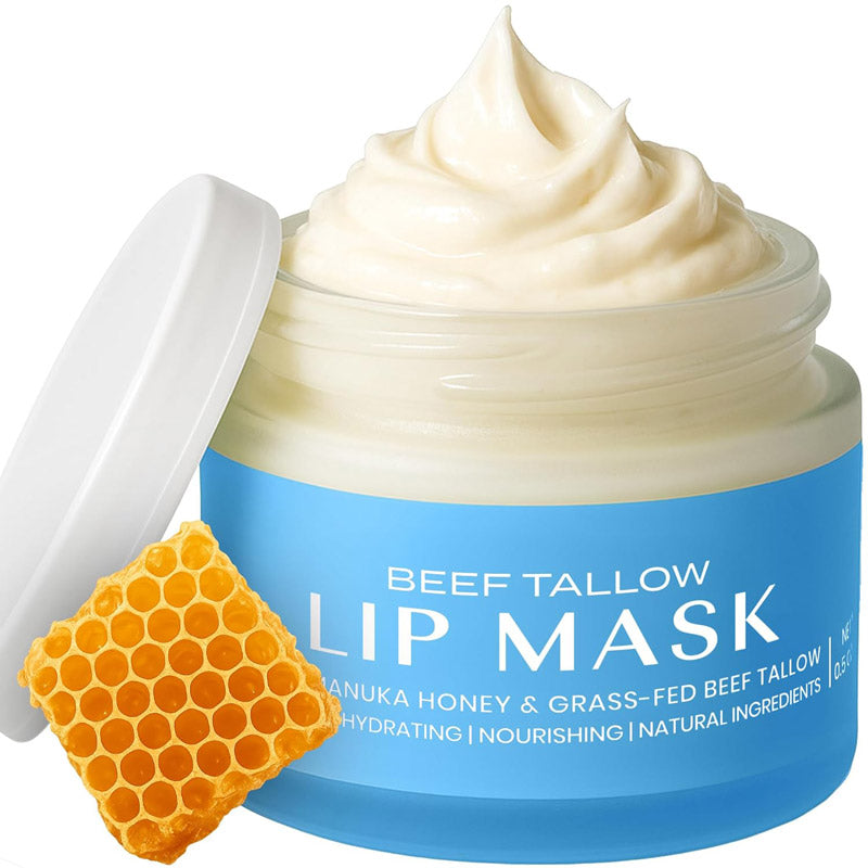 Beef Tallow Läppmask - Pepparmint