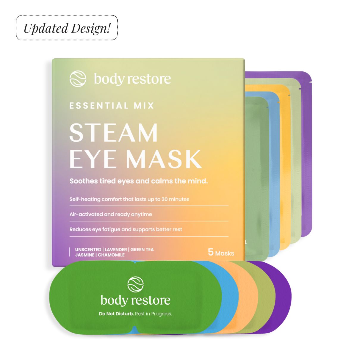 Variety Stoom Oogmaskers - 5-pack