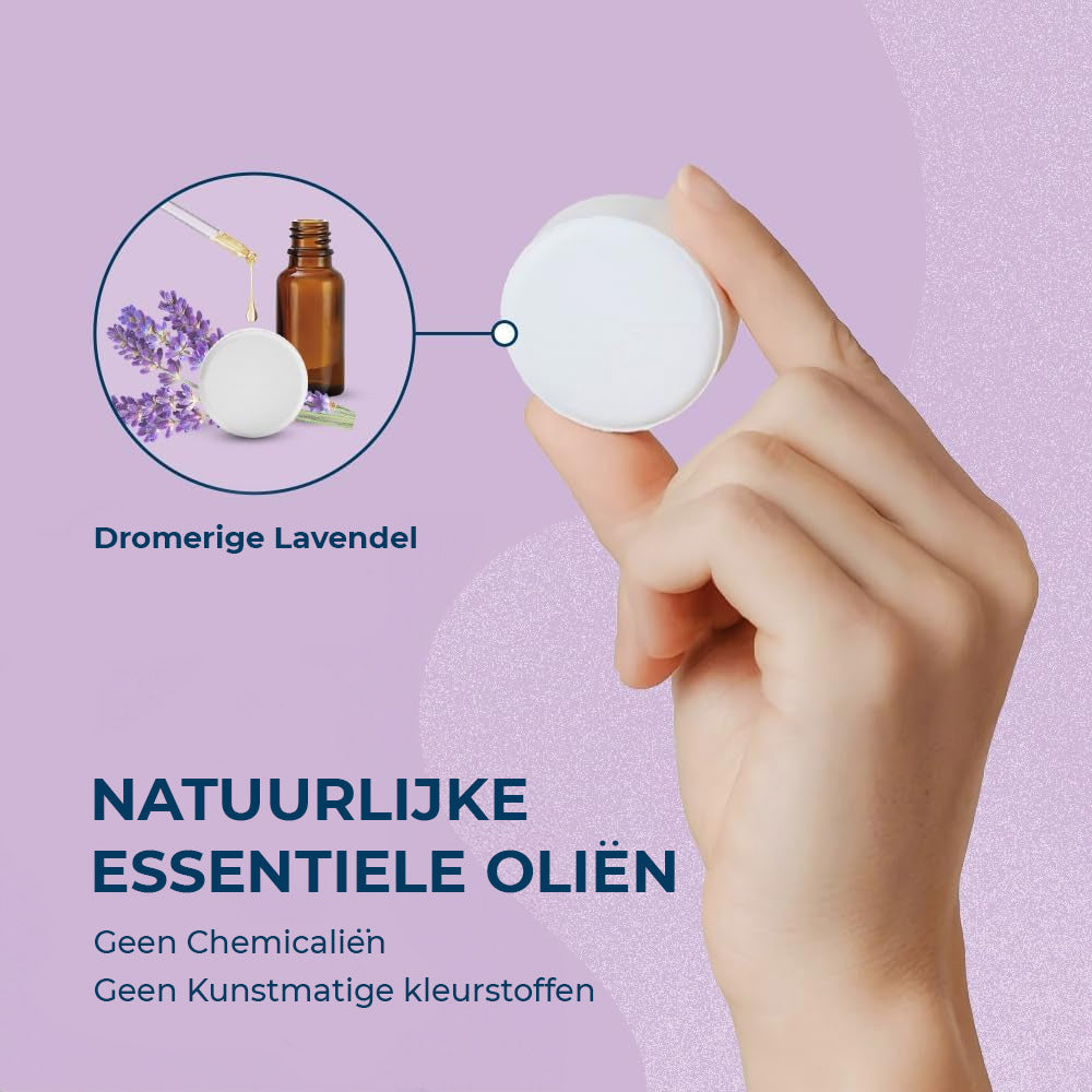 Lavendel Shower Steamers - Presentask 6-pack